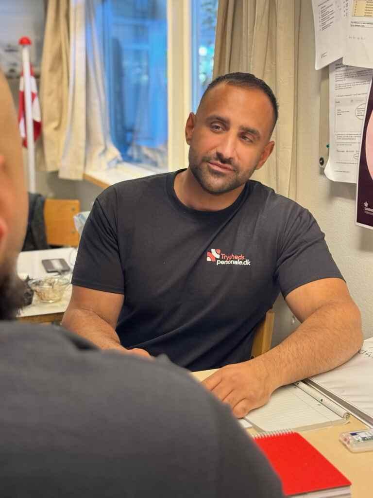 Professionel konsultation mellem plejepersonale