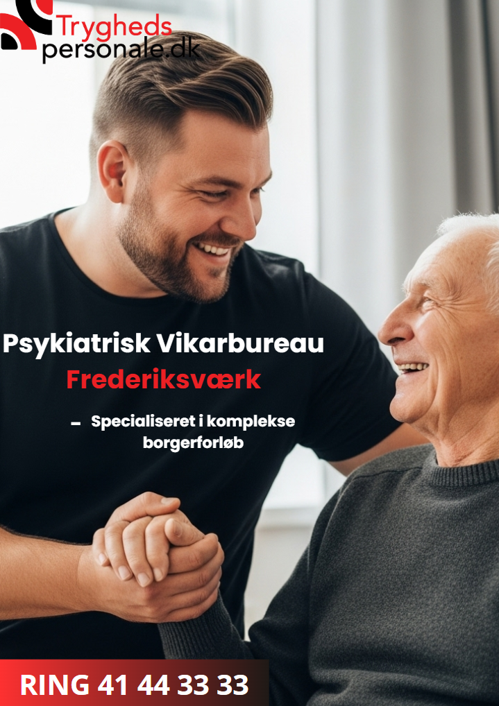 Psykiatrisk vikarbureau Frederiksværk - specialiseret i komplekse borgerforløb