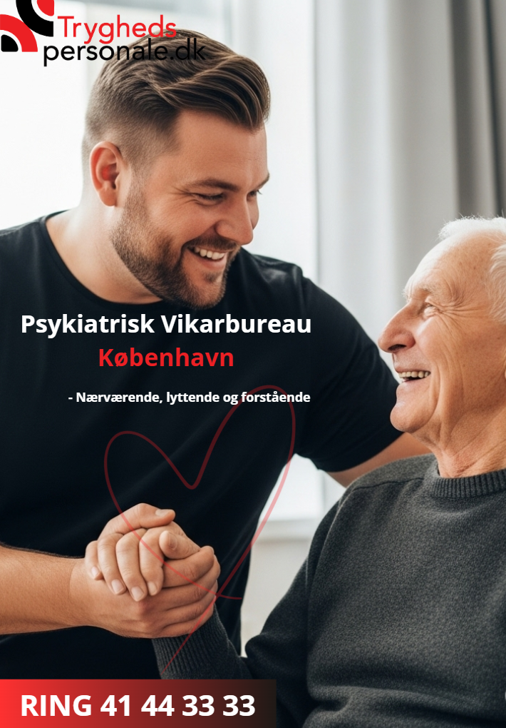 Psykiatrisk Vikarbureau København - Nærværende, lyttende og forstående